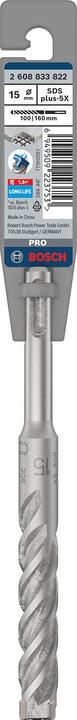 Produktbild DIY PRO SDS plus-5X Hammerbohrer, 15 x 100 x 160 mm (15 Millimeter)