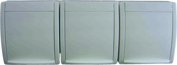 Actual product image Busch-Jaeger SCHUKO triple socket