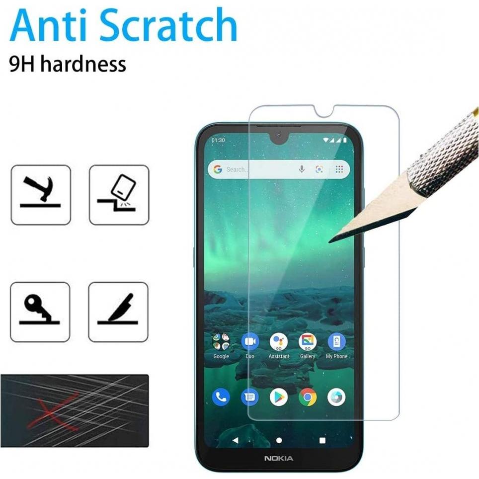 Thumbnail - Screenguard Nokia 1.3 Panzerglas Schutzfolie Case Friendly Design (Nokia 1.3), Smartphone Schutzfolie, Transparent