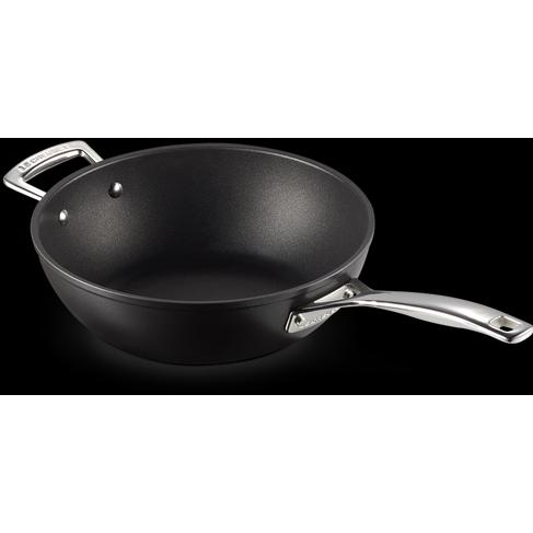 Thumbnail - Le Creuset Wok, Pfanne + Kochtopf, Schwarz