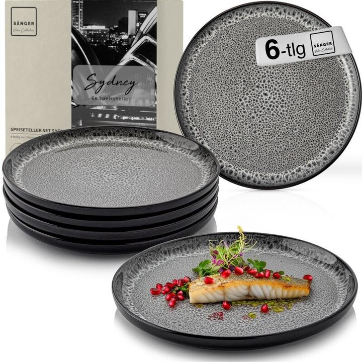 Produktbild Sänger Geschirr Speiseteller Set Sydney (6x, 27 cm)