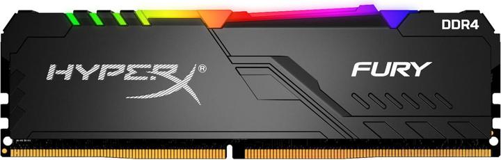 Actual product image Kingston DDR4, CL16, DIMM, HyperX FURY RGB (1 x 16GB, 3200 MHz, DDR4-RAM, DIMM)