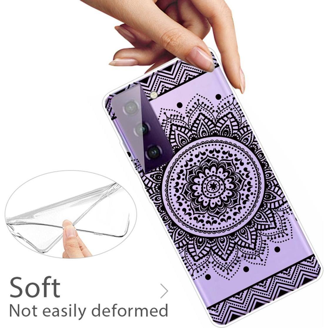 Thumbnail - König Design Hülle Handy Schutz für Samsung Galaxy S21 Case Cover Tasche Etuis Transparent (Samsung Galaxy S21+), Smartp...