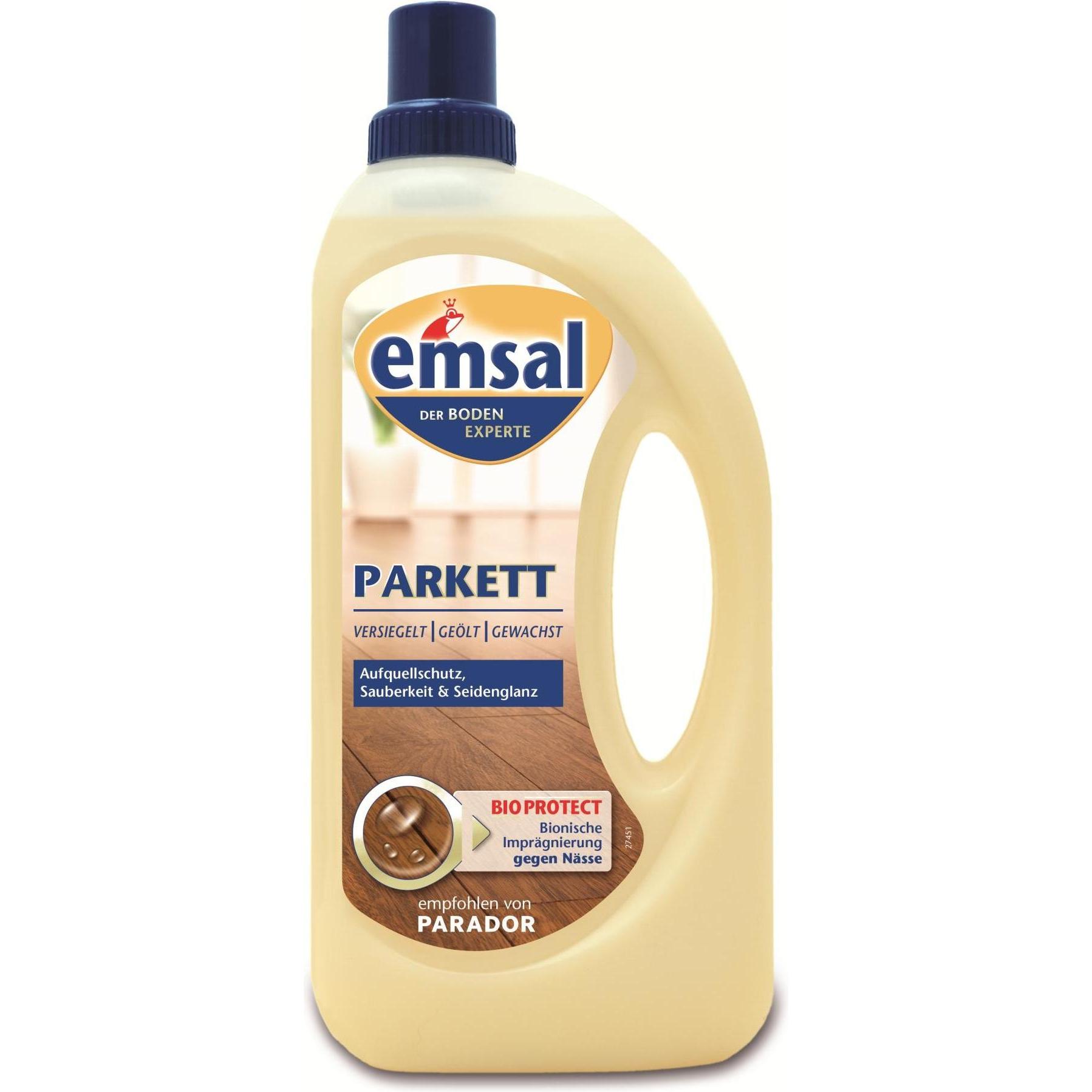 Emsal Parkett, Reinigungsmittel