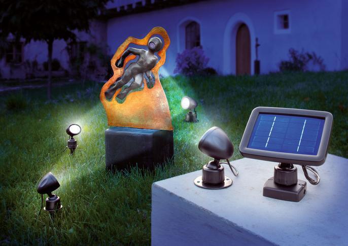 Produktbild Esotec Solar-Spot Quattro Power 10214 (10 lm)
