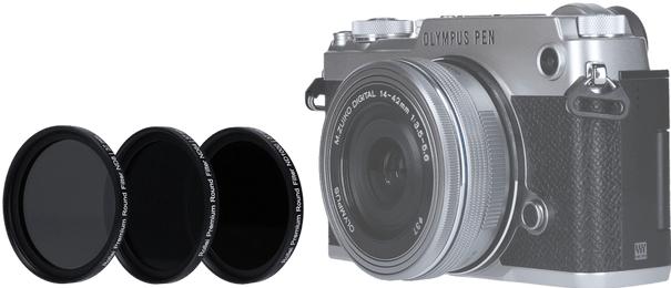 Produktbild Rollei Premium ND Filter Set (55 mm, ND- / Graufilter, 55 mm)