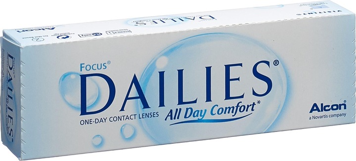 Actual product image Dailies All Day Comfort 30 (30 Piece, Daily lens, Spherical)