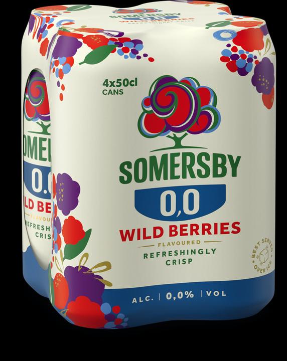 Image du produit Somersby Baies sauvages (4 x 50 cl)