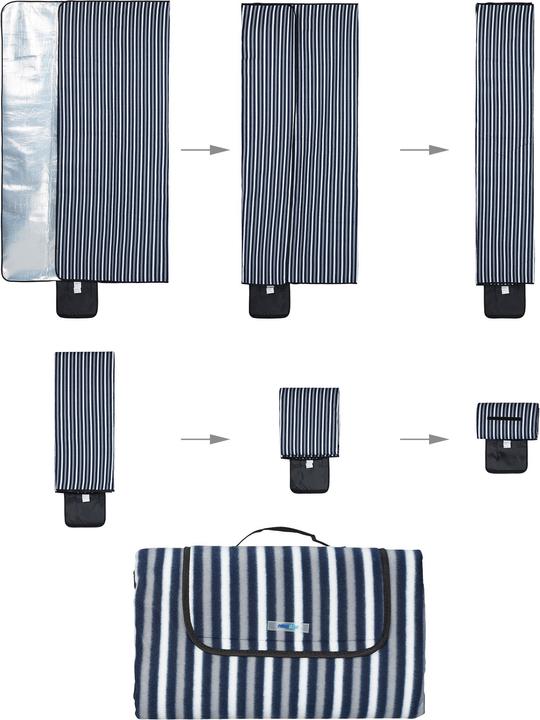 Produktbild Relaxdays Picknickdecke