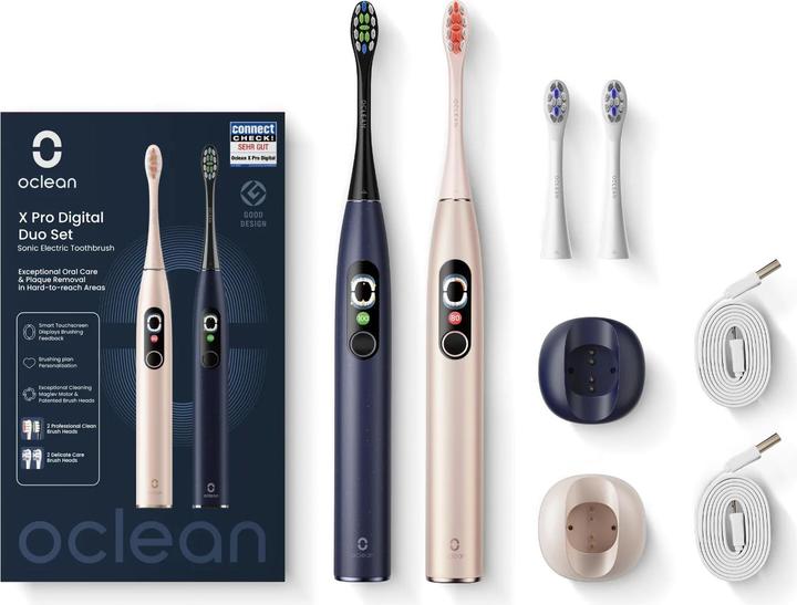 Actual product image Clean Oclean X Pro Digital Duo C01000487 (Sonic toothbrush)