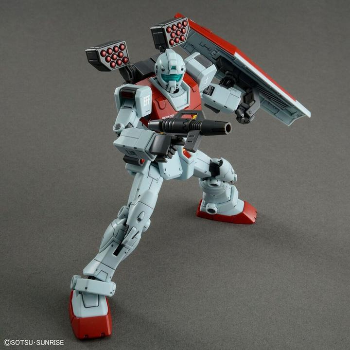 Actual product image Bandai GUNDAM - HG 1/144 GM (Shoulder Cannon / Missile Pod) - Model Kit