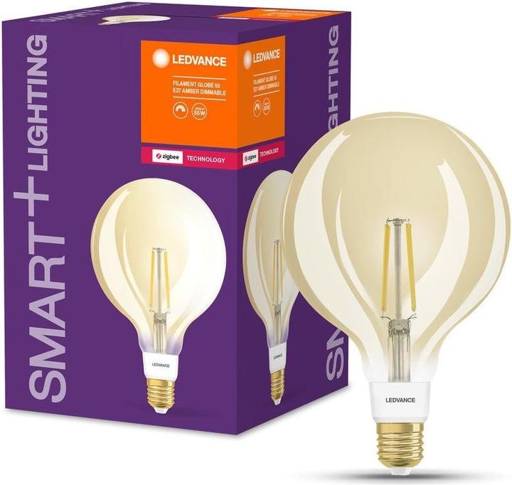 Image du produit Ledvance Smart+ Filament Globe (E27, 6 W, 680 lm, 1 x, E)