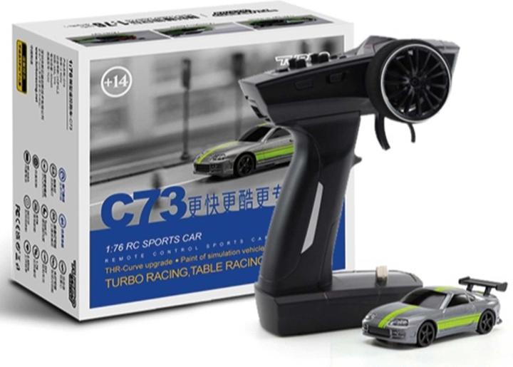 Turbo Racing Micro Sport C73, Grün, RTR, 1:76 (RTR Ready-to-Run)