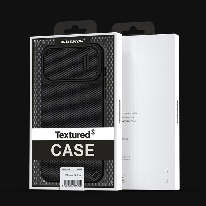 Produktbild Nillkin Etui Textured Case S do Apple iPhone 14 Pro (czarne) (Apple iPhone 14 Pro)