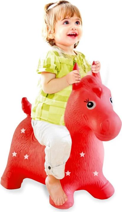 Actual product image Jamara 460317 - Animal shaped toy to sit on - Black - Red - White - 50 kg -
