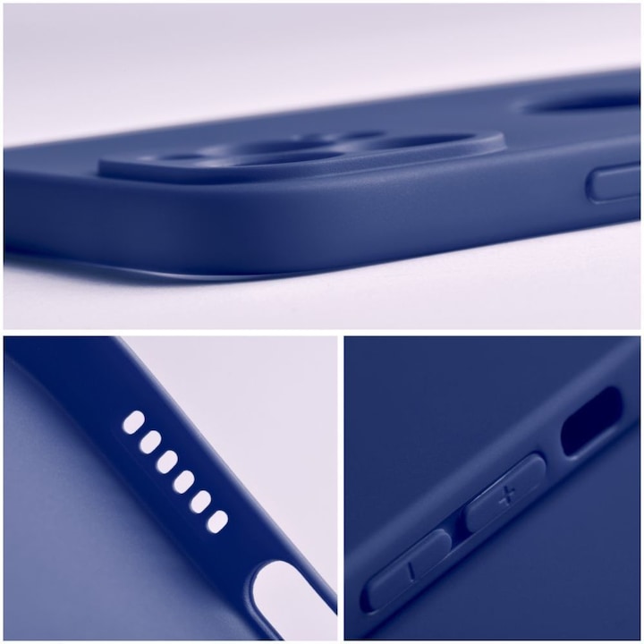 Produktbild Forcell Display OEM SOFT Hülle für IPHONE 13 Pro Max dunkelblau (Apple iPhone 13 Pro Max)