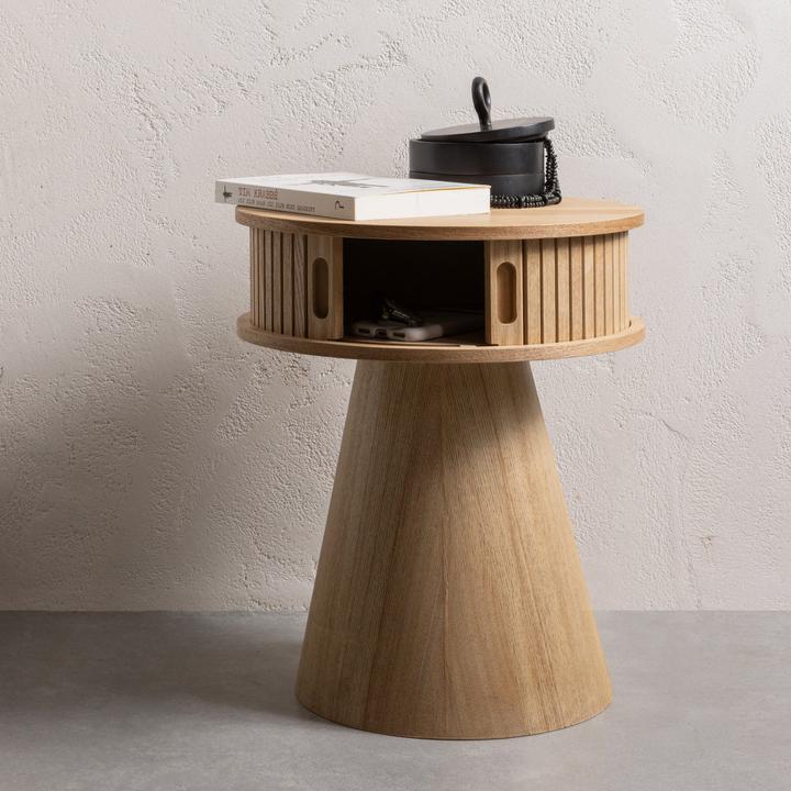 Actual product image Woood Night Table