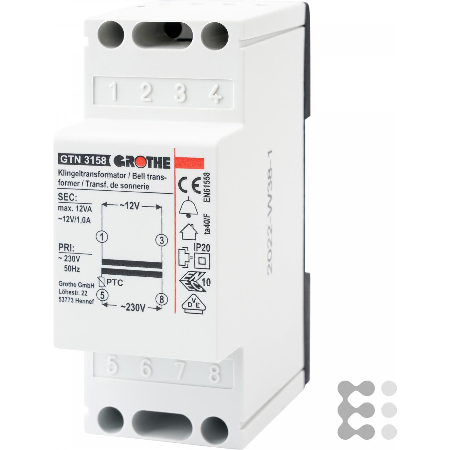 Thumbnail - Grothe, Zubehör Gebäudesicherheit, Transformator