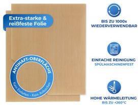Produktbild Wenko Dauer-Backfolie Braun, 2er Set wiederverwendbar