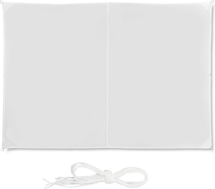 Actual product image Relaxdays White Rectangular Awning (300 x 200 x 0.5 cm)