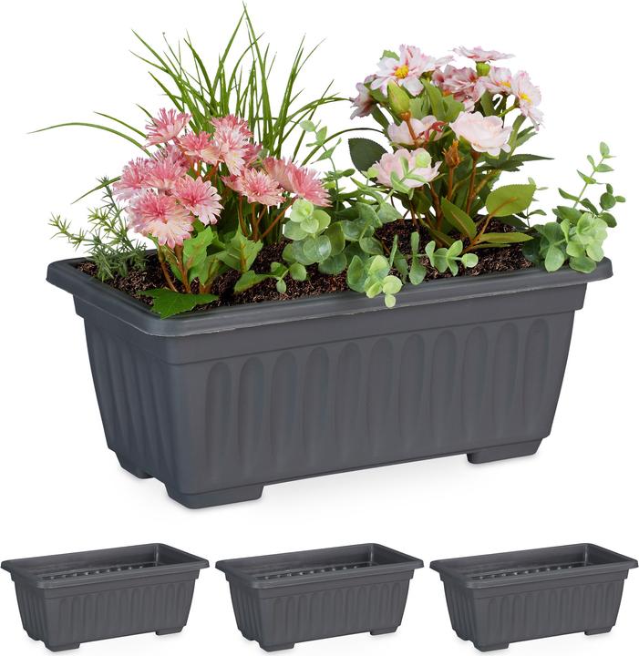 Relaxdays Blumenkasten