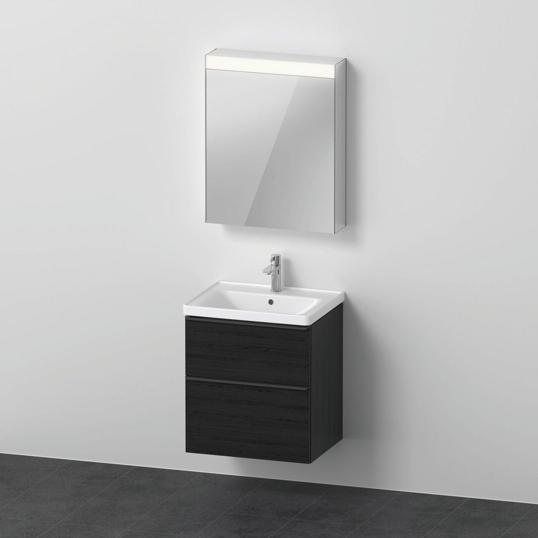 Duravit, Set mobili da bagno, D-Neo Ensemble de meubles, lavabo pour meuble avec meuble sous-vasque suspendu et armoire de