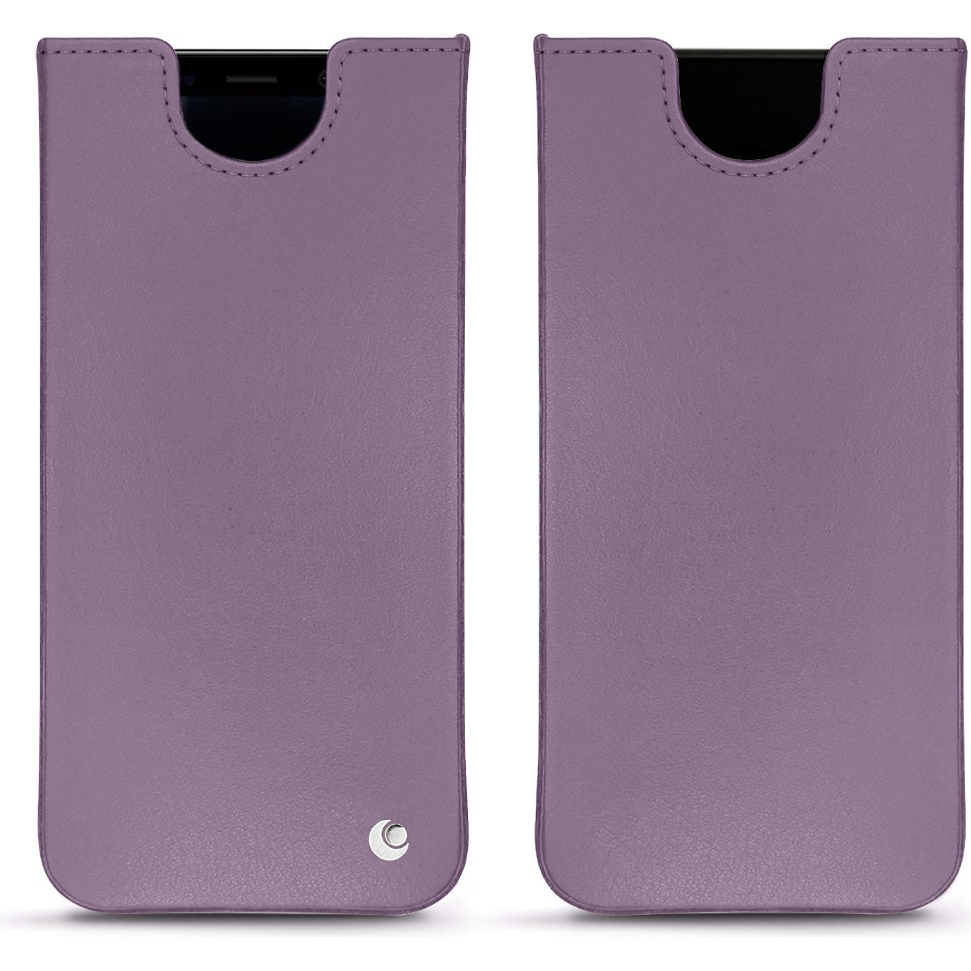 Noreve Lederschutzhülle (Samsung Galaxy S8+), Smartphone Hülle, Violett