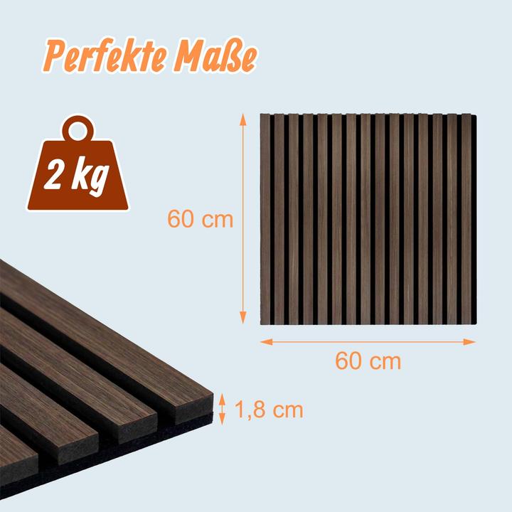 Productafbeelding Relaxdays 4x Akustikpaneele (1.44 m², 60 x 60 cm)