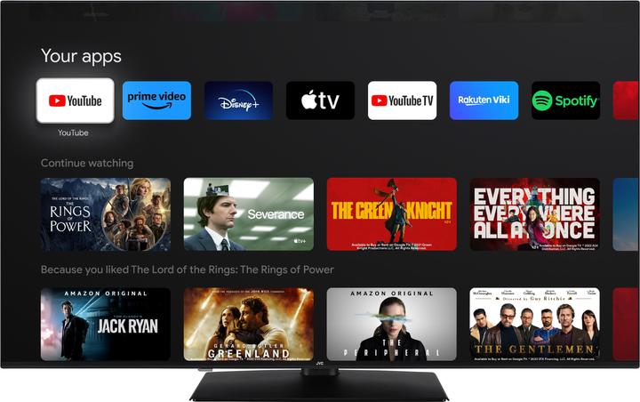 Image du produit JVC LT-65VUQ3455 LED-TV UHD QLED TIVO (65", QLED, 4K, 2024)