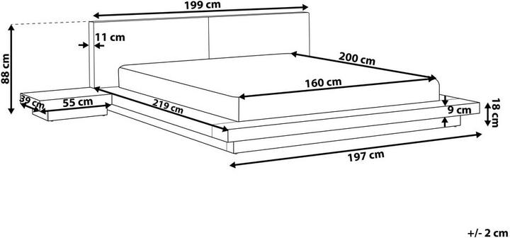 Immagine prodotto Beliani Zen (160 x 200 cm)