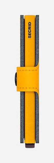 Actual product image Secrid Credit Card Case Miniwallet Yard Ochre