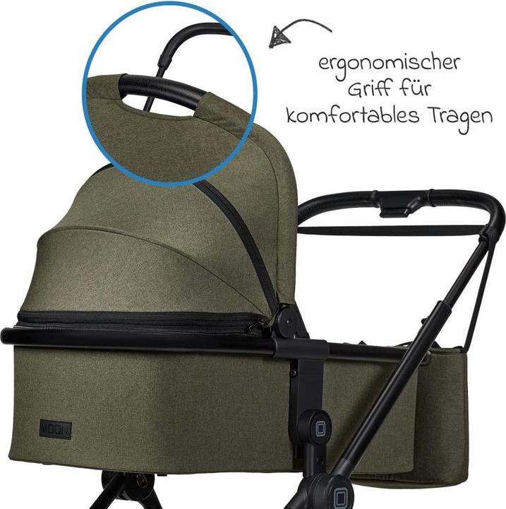 Produktbild Moon Kombikinderwagen 2in1 Kombi-Kinderwagen Clicc bis 22 kg mit