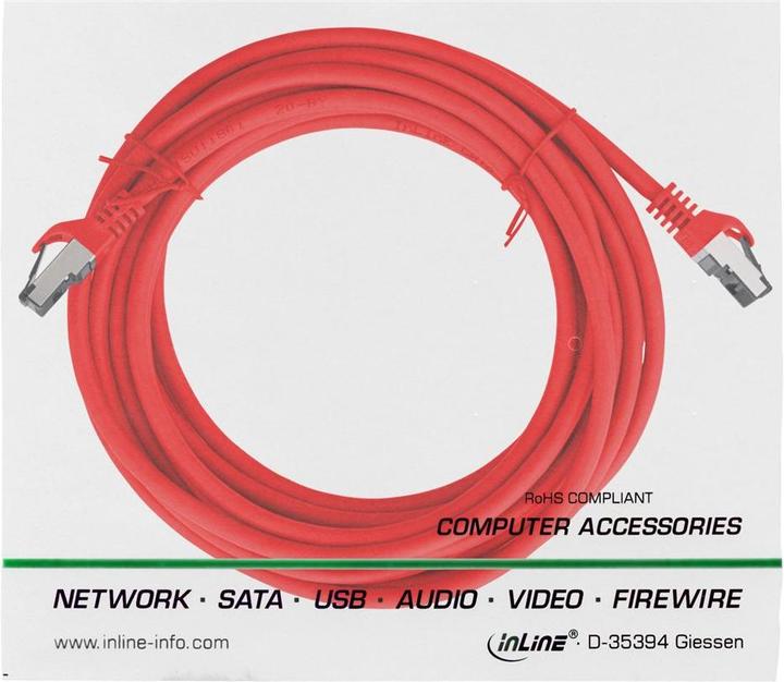Actual product image InLine Patch cable (S/FTP, CAT8.1, 7.50 m)