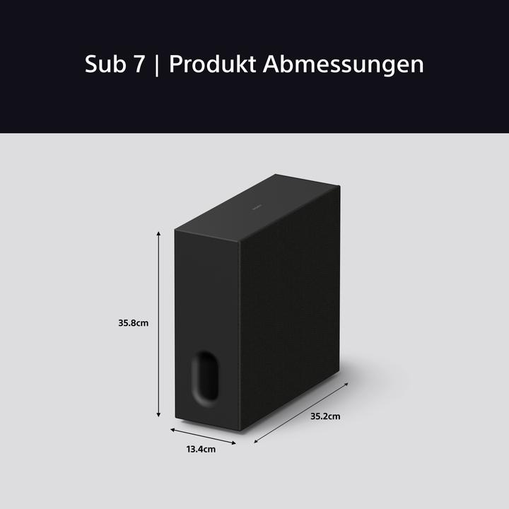 Productafbeelding Sony Bravia Theater Sub 7 (1 stuk, 100 W)