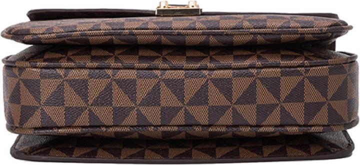 Immagine prodotto Only-Bags.Store Borsa Metis in pelle vegana, Metis marrone, Borsa Satchel marrone, Borsa in pelle vegana, Pelle