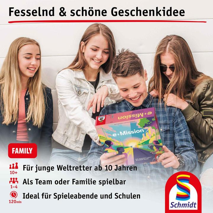 Produktbild Schmidt Spiele e-Mission (Deutsch)