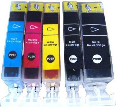 Produktbild Hermex Kompatible Tintenpatrone für Canon PIXMA iP4850 (M, PGBK, C, BK, Y)