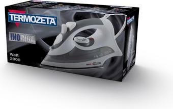 Produktbild Termozeta INO INOX Dampfbügeleisen Edelstahl 2000 W Grau (2000 W)
