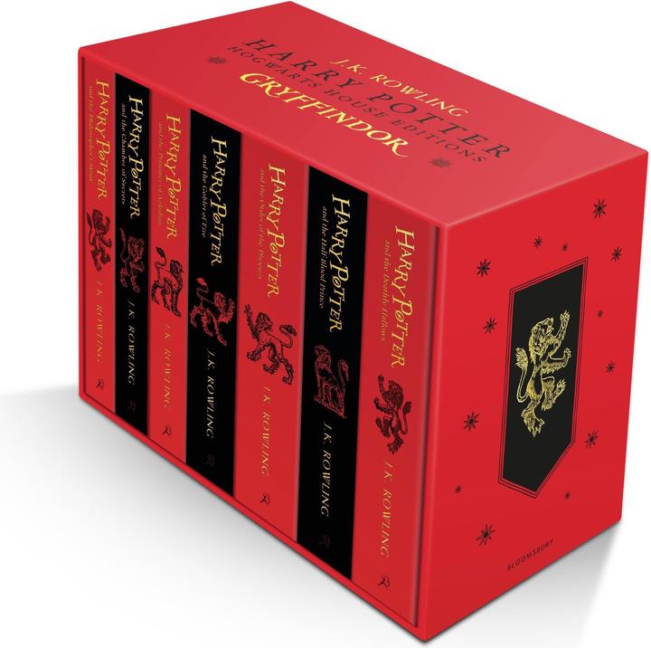 Harry Potter Gryffindor House Editions Paperback Box Set (Englisch, J. K. Rowling, 2022)
