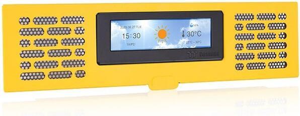 Produktbild Thermaltake TT 41129 - LCD panel extension The Tower 200 Bumblebee