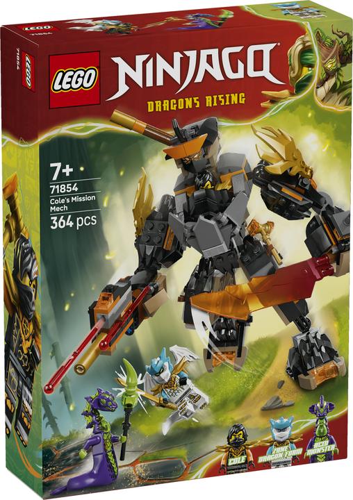 Produktbild LEGO Coles Action-Mech und Drachen-Zane (71854, LEGO Ninjago)