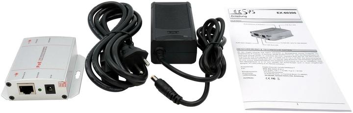 Actual product image Exsys PoE+ Gigabit Injektor 30W (802.3at (PoE+), 30 W)