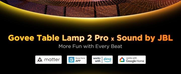 Image du produit Govee Table Lamp 2 Pro (600 lm)
