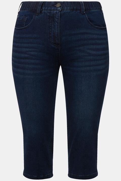 Actual product image Ulla Popken Basic Capri Sarah fit Jeans (60)