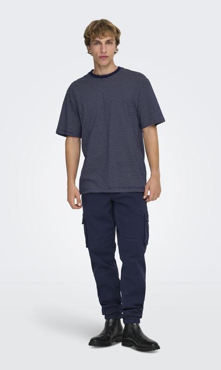 Produktbild Only & Sons Onsfred Life Rlx Ss Stripe Tee Noos (M)