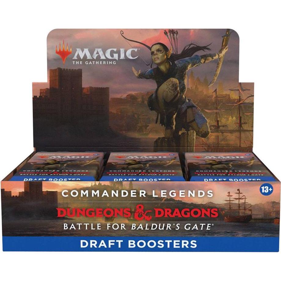 Thumbnail - Wizards of the Coast MTG - Commander Legends Baldur's Gate Draft Booster (Englisch)