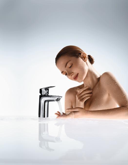 Image du produit hansgrohe Logis Mitigeur monocommandé pour lavabo 100 avec vidage à tirette