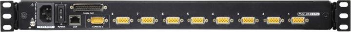 Actual product image Aten CL5708IM UK KVM over IP Switch 8-Port 17"-LCD (PS/2-USB VGA) UK-Layout