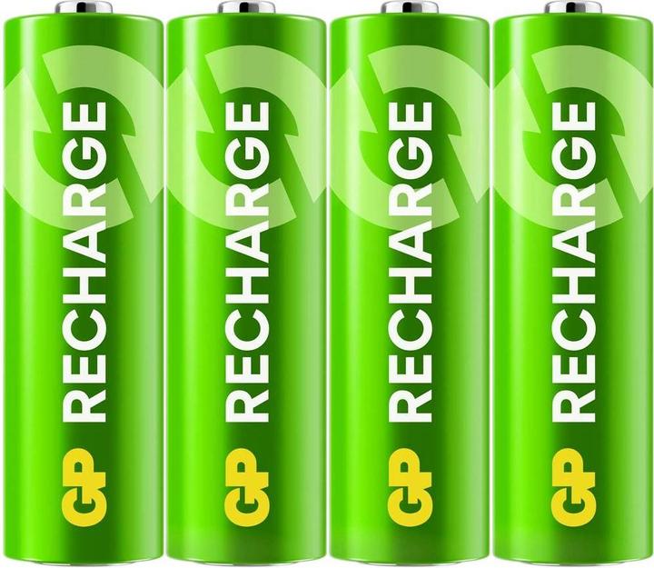 GP Batteries GP Recharge Mignon (AA)-Akku NiMH 2100 mAh 1.2 V 4 St. (4 Stk., AA, 2100 mAh)