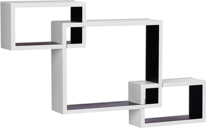 Image du produit Relaxdays Etagère murale 3 cubes à assembler (70,5 x 10 x 48 cm)